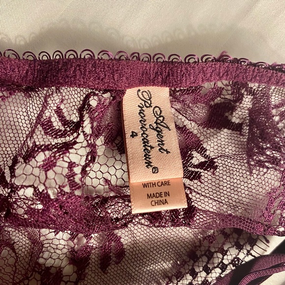 Agent Provocateur Tanya Deep Violet /Purple brief. - Picture 5 of 7